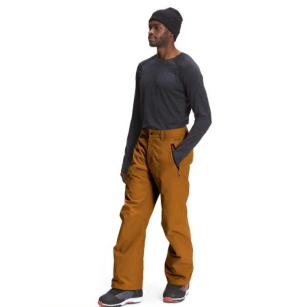 North Face Men's Seymore Pants Timber Tan Dry Vent Waterproof  Insulated L